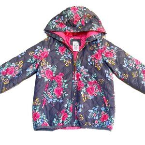 ❤️ CARTER’S Girls Lightweight Floral Jacket Size M/5-6
